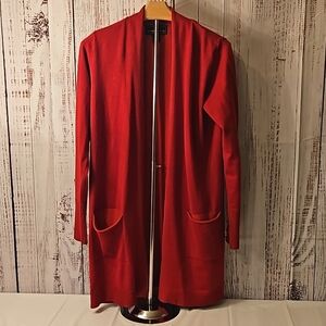 Seven Manor Open Front Long Sleeve Cardigan